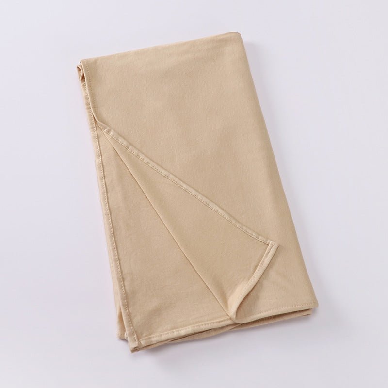 Hijab Premium Style Bohème en Coton Mercerisé Grand Format (MH114)