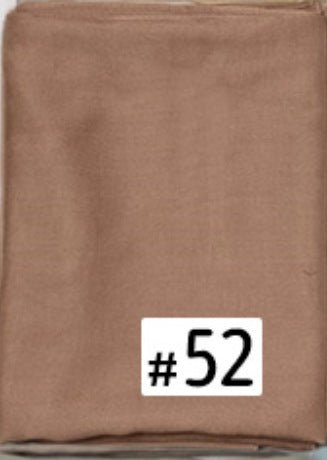 Hijab Moderne Doux et Respirant | Hijab Uni Polyvalent (MH188)