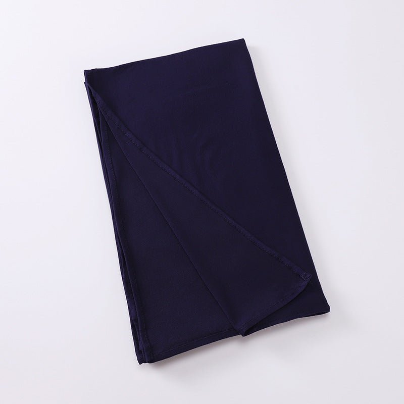 Hijab Premium Style Bohème en Coton Mercerisé Grand Format (MH114)