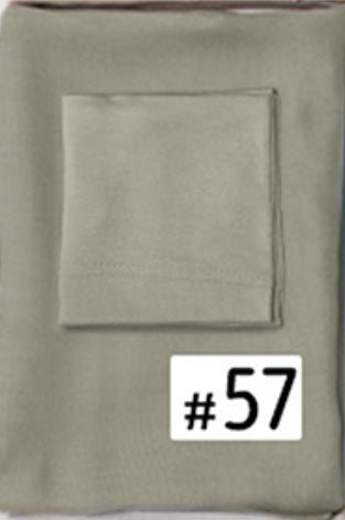 Hijab Moderne Doux et Respirant | Hijab Uni Polyvalent (MH188)
