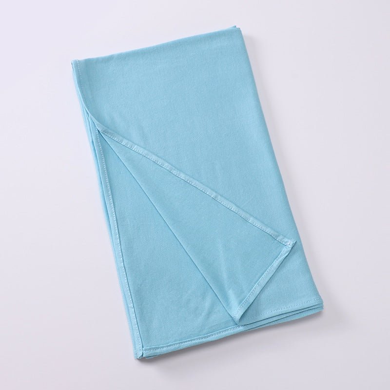 Hijab Premium Style Bohème en Coton Mercerisé Grand Format (MH114)