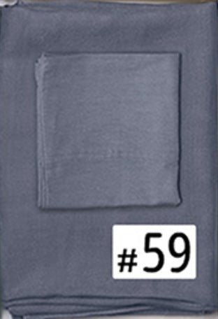 Hijab Moderne Doux et Respirant | Hijab Uni Polyvalent (MH188)