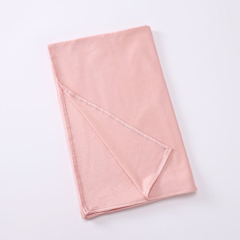 Hijab Premium Style Bohème en Coton Mercerisé Grand Format (MH114)