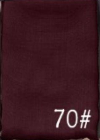 Hijab Moderne Doux et Respirant | Hijab Uni Polyvalent (MH188)