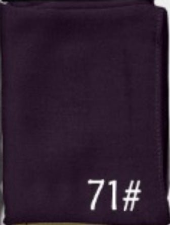 Hijab Moderne Doux et Respirant | Hijab Uni Polyvalent (MH188)