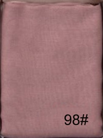 Hijab Moderne Doux et Respirant | Hijab Uni Polyvalent (MH188)