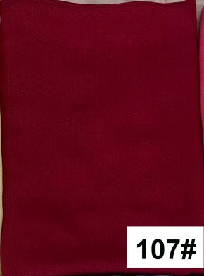 Hijab Moderne Doux et Respirant | Hijab Uni Polyvalent (MH188)