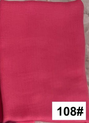 Hijab Moderne Doux et Respirant | Hijab Uni Polyvalent (MH188)
